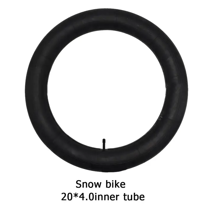 Chambre à air de vélo 20x4 pouces Tube de rechange en caoutchouc large
