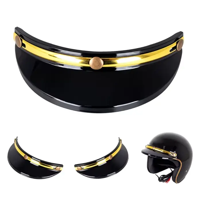 Hurbike-Pare-vent rabattable pour casque