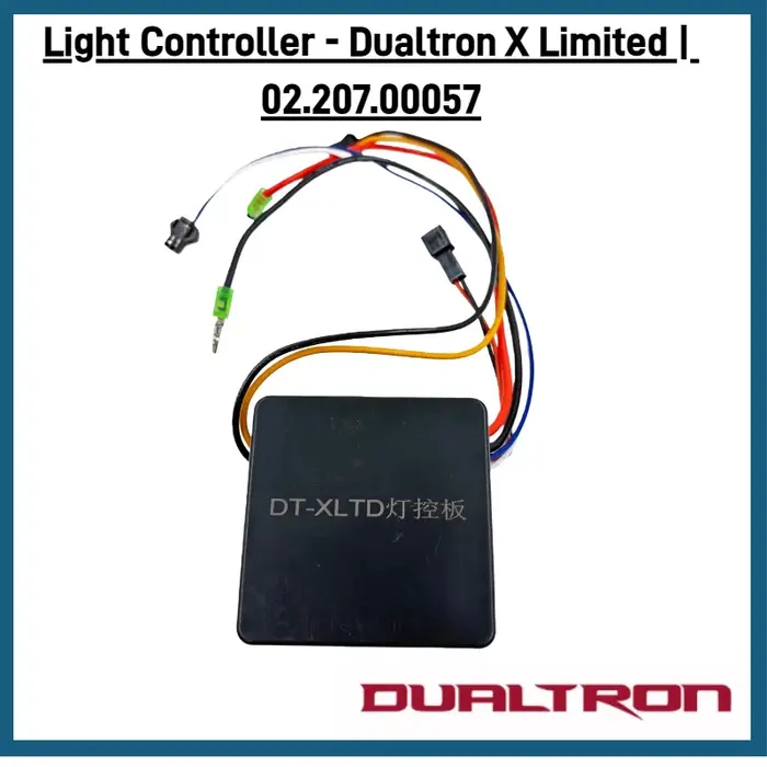 Boîtier de commande d'éclairage d'origine pour trottinette électrique Minimotors Dualtron X Limited – Pièce essentielle