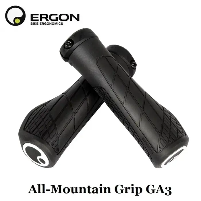 Ergon GA3 poignées ergonomiques pour vélo tout-montagne confort et Support de poignet pour vtt Trail antidérapant VTT