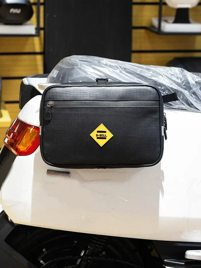B SOUL sacs arrière de voyage de grande capacité pour porte-vélo électrique sacoche de support sac de rangement de porte-moto sac suspendu de vélo