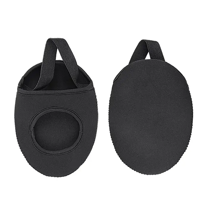 1 paire de couvre-chaussures de cyclisme coupe-vent demi-paume protecteur d'orteil vtt vélo de route