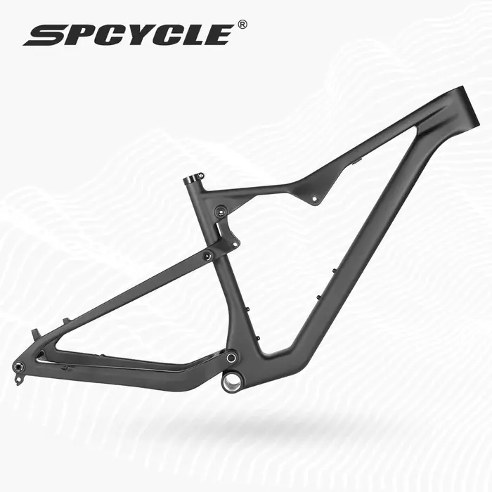 Spcycle-Cadre de VTT en Fibre de Carbone 29er à Suspension Complète