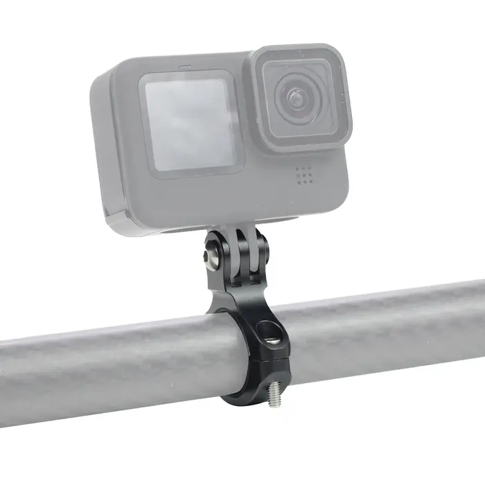 Support de guidon en aluminium CNC pour caméra d'action GoPro et sport de cyclisme stable et robuste pour vélo moto ski