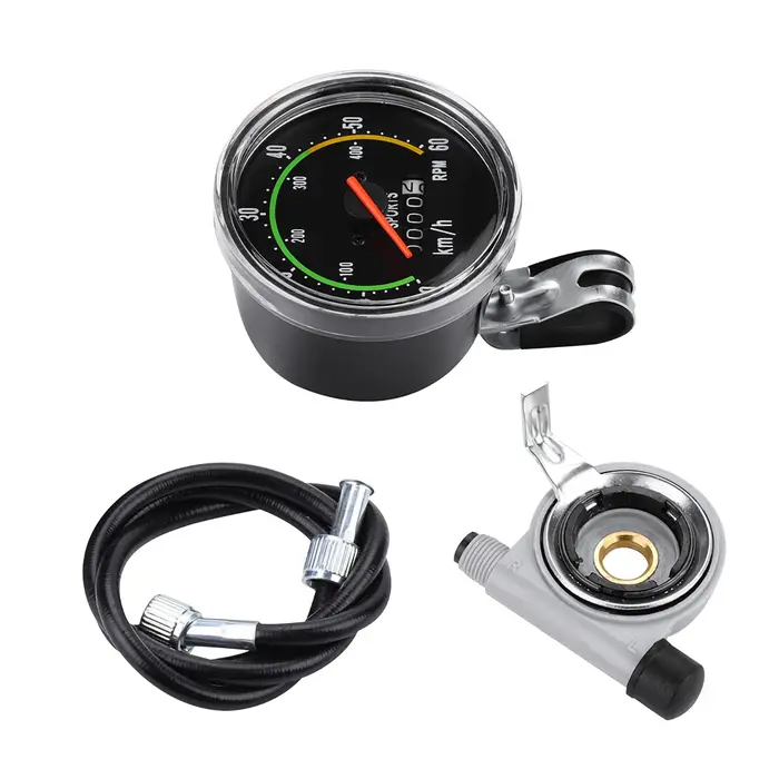 Compteur de vitesse mécanique pour vélo, odomètre, chronomètre de cyclisme, ordinateur de vélo