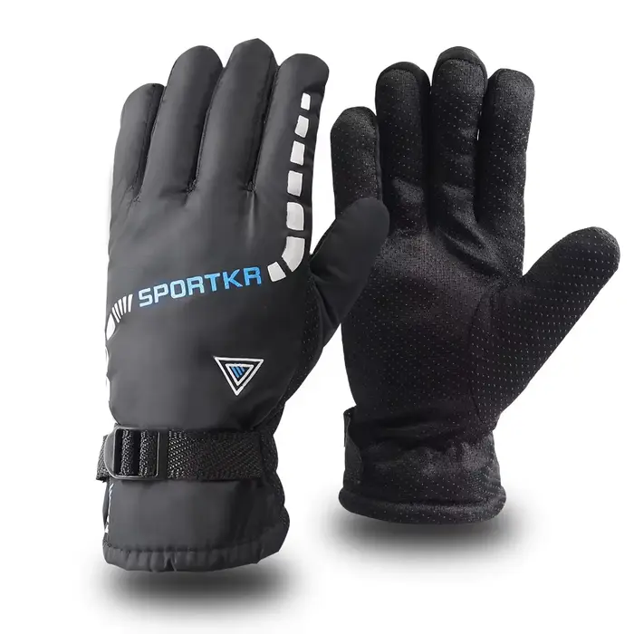Gants de cyclisme d'hiver imperméables et antidérapants, pour Sports de plein air, Ski, cyclisme, Mo