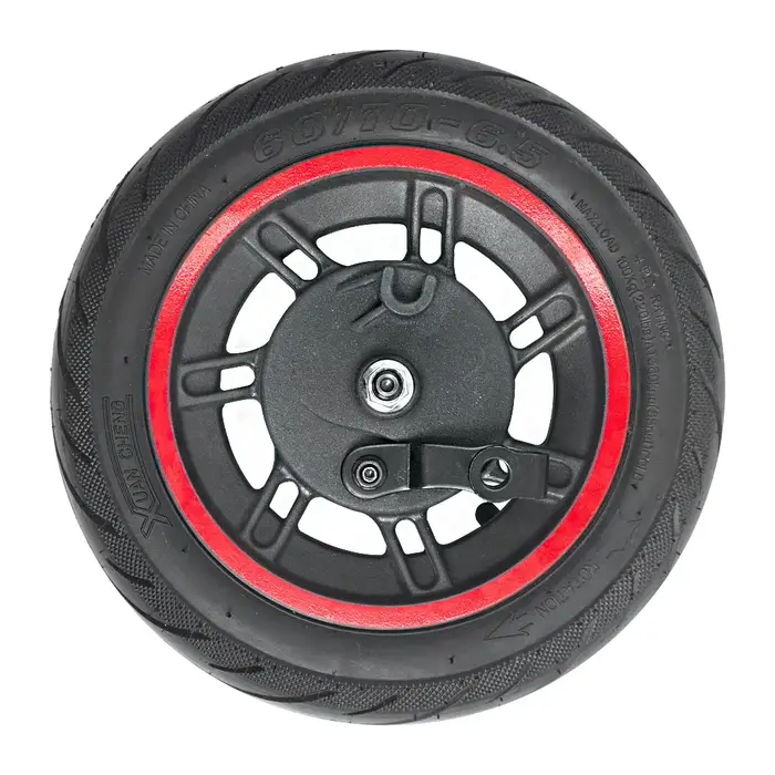 Roue avant de trottinette électrique de 10 pouces avec pneu tubeless sous vide 60/70-6.5 55 pour Segway Ninebot Max G30