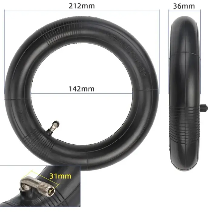 Amalibay 8.5 chambre à air pour DUALTRON MINI/Inokim Light Macury Zero 8/9 Gotrax GXL V2 Hiboy S2 Pro Xiaomi M365 Pro 1S Scooter