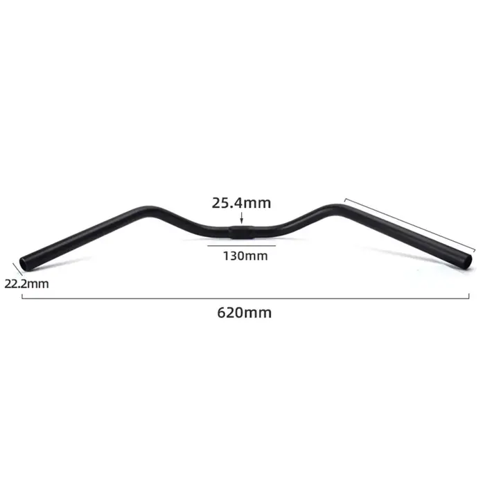 Guidon plat pour vélo de route