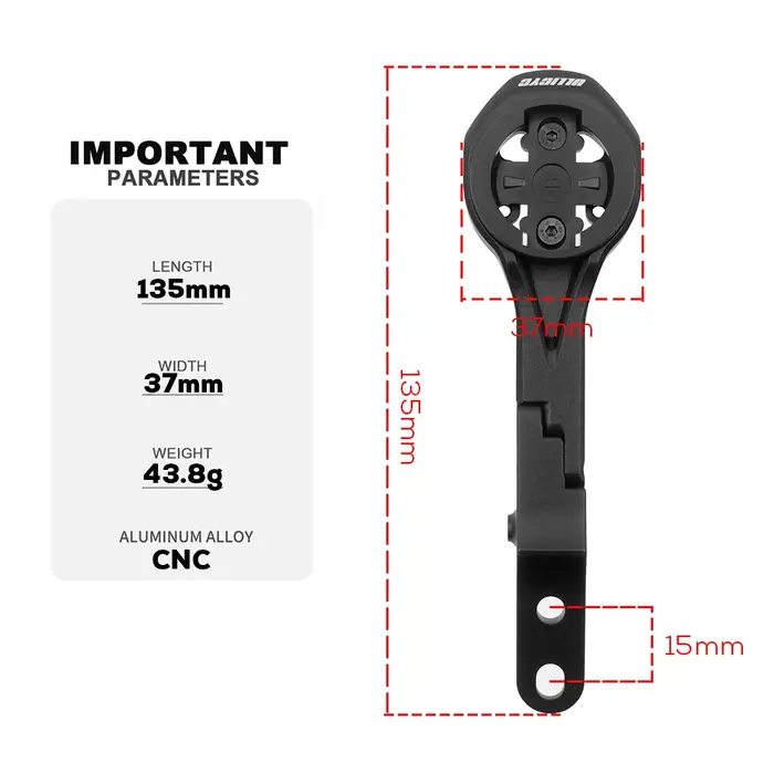 Cervelo S5 Aerobar guidon intégré vélo support d'ordinateur universel en alliage d'aluminium
