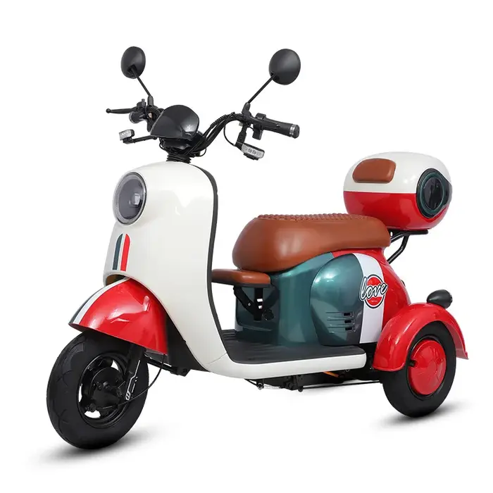 Scooter électrique adulte longue Distance puissant 1000W 60V 20AH femmes Parents enfant Tricycle