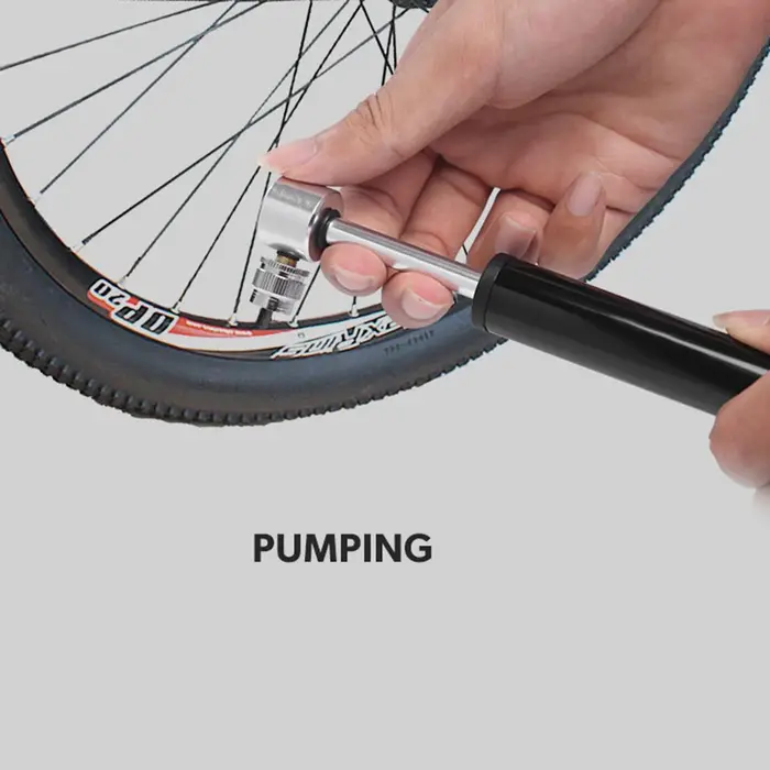 Mini pompe à vélo Portable en alliage d'aluminium