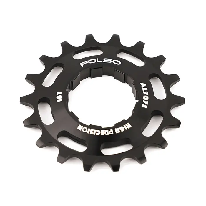 POLSO BCR01 pignon de course BMX en alliage d'aluminium 16T 18T Cog pièces de vélo à vitesse unique