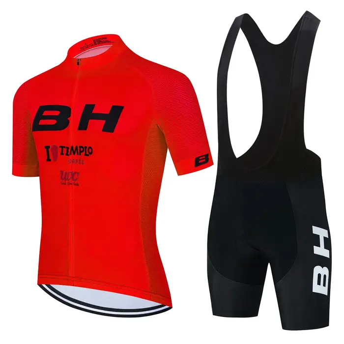 Ensemble de cyclisme de l'équipe BH pour hommes