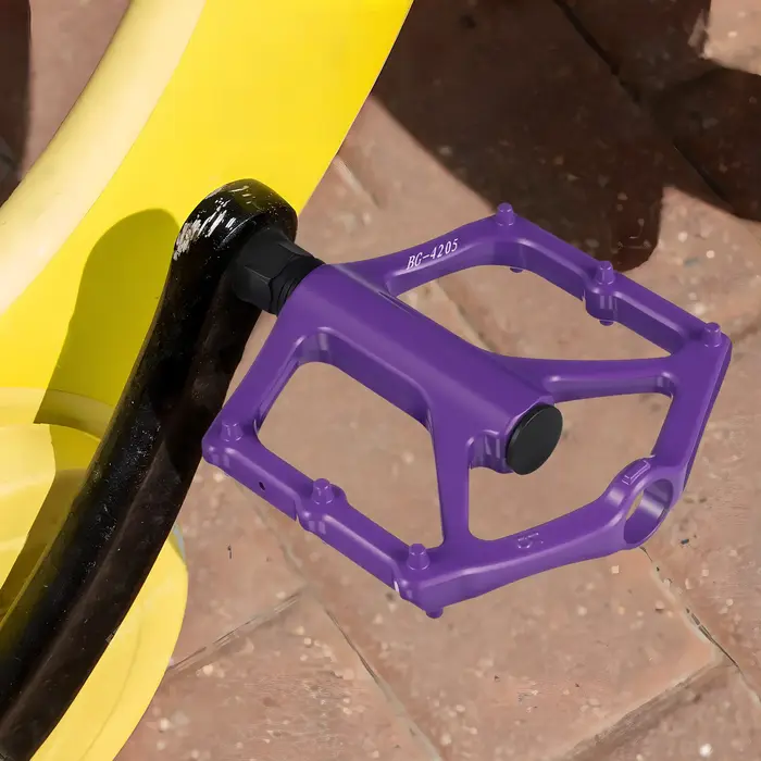 Pédales plates de vélo de montagne en alliage d'aluminium pour enfants