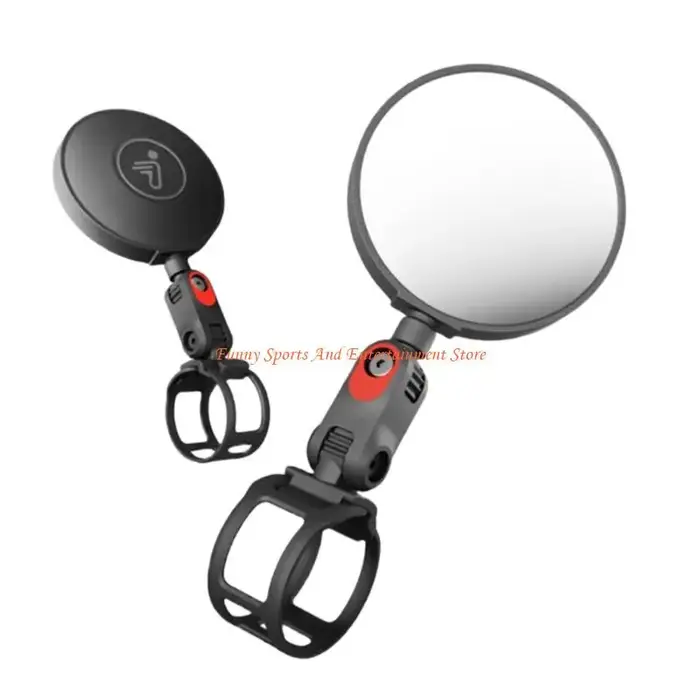 C4DE – miroir pour scooters électriques réglables, Perspective à grands Angles, métal lourd, configu