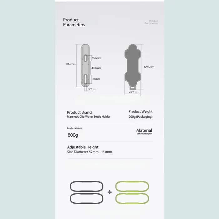 Support de bouteille d'eau pour vélo