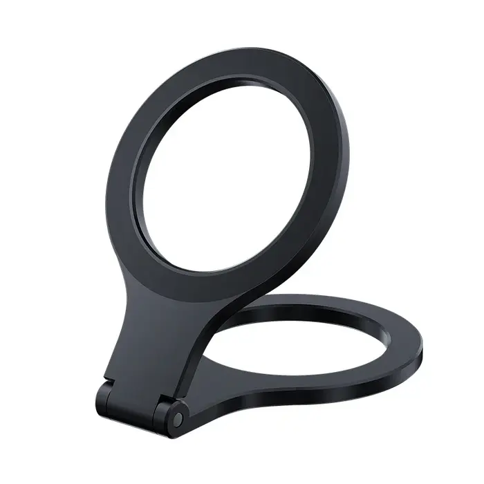 Support de téléphone de bureau magnétique pliable en alliage