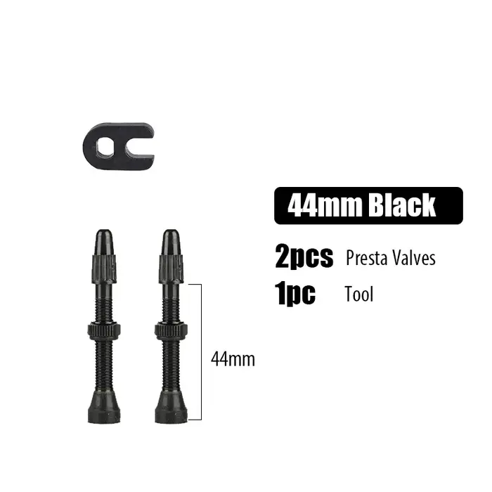 Tiges de Valve Presta Tubeless pour vélo