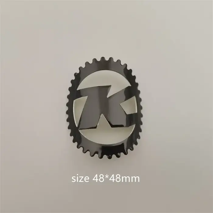 Badge de vélo géant en alliage d'aluminium souple