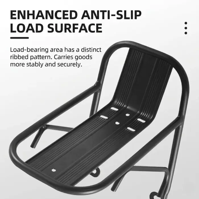 Porte-bagages avant en alliage d'aluminium pour VTT et vélo de route
