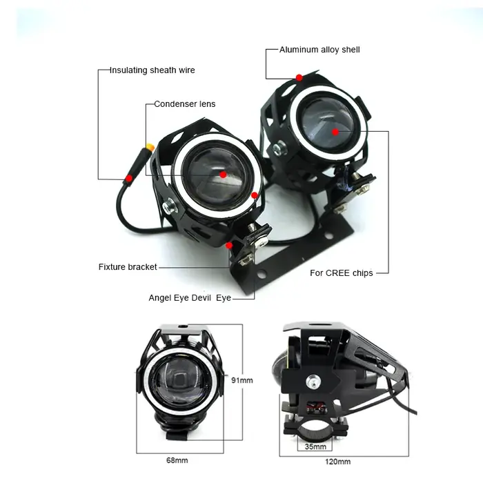 Remplacement de la lampe avant pour scooter électrique