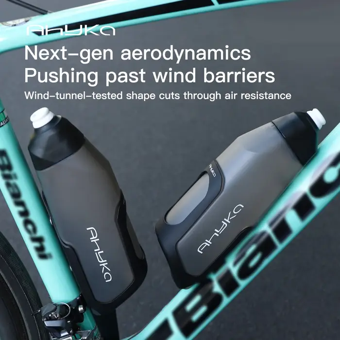 Ensemble de bouteilles d'eau de cyclisme aérodynamique bouteille