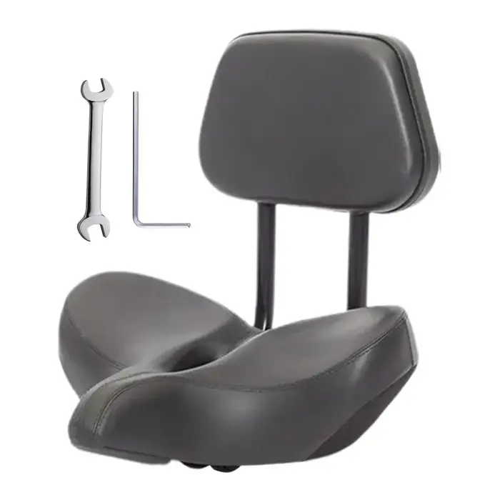 Selle de Vélo Confortable avec Dossier pour Scooter Électrique