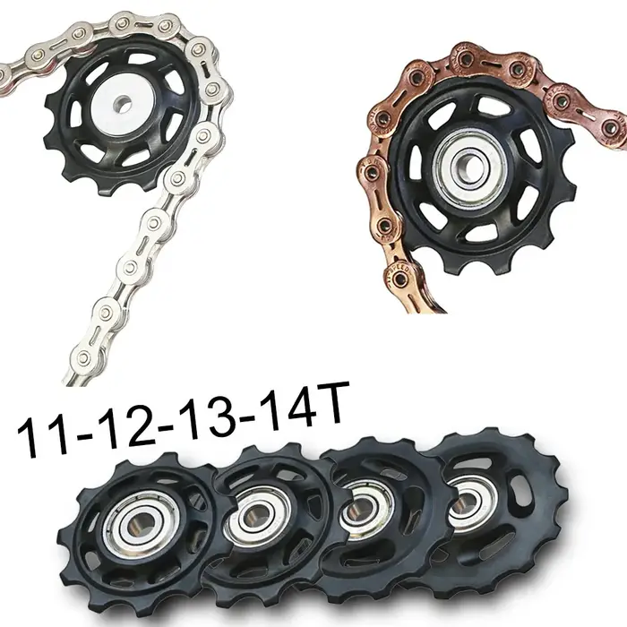 Guide de roue de poulie de dérailleur arrière de vélo 11T 12T 13T 14T
