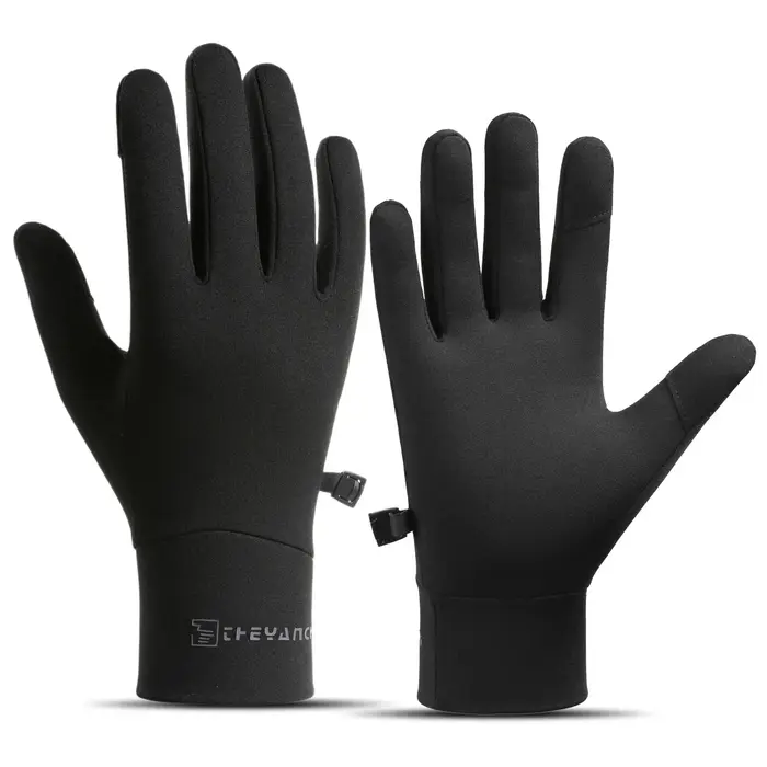 Gants de cyclisme thermiques d'hiver, imperméables, coupe-vent, pour écran tactile, pour hommes et f