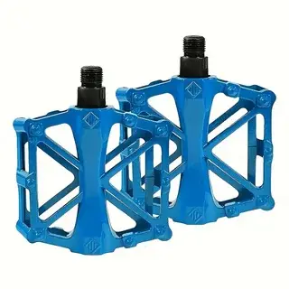 2 paires de pédales de vélo en alliage d'aluminium