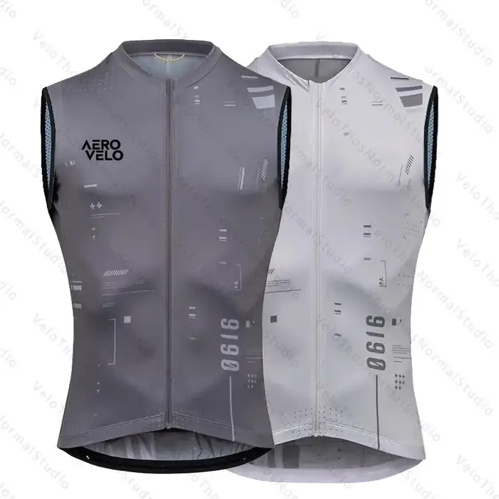 Gilet de cyclisme AERO VELO coupe-vent pour homme