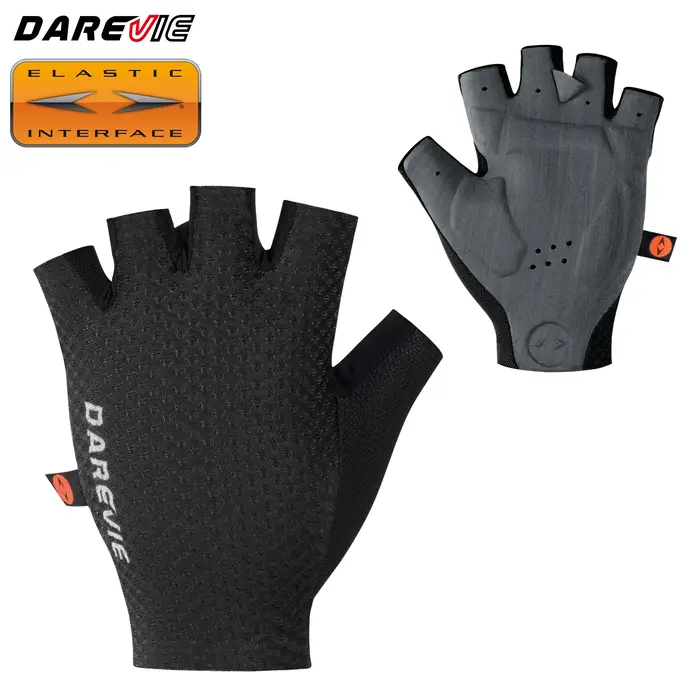 Gants de cyclisme pour hommes DAREVIE, Italie, ELASTIC INTERFACE TEAM PALM 80 KG/m³, gants de cyclis