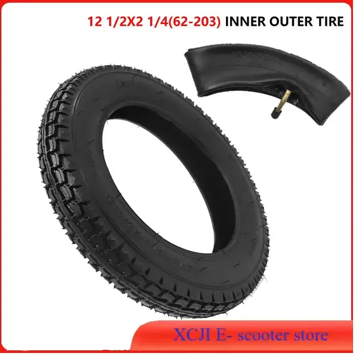 Pneu 12 1/2 X 2 1/4 (62-203) compatible avec de nombreux scooters électriques et à essence