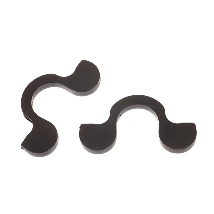 1 paire de supports universels antidérapants en caoutchouc pour moto et vélo