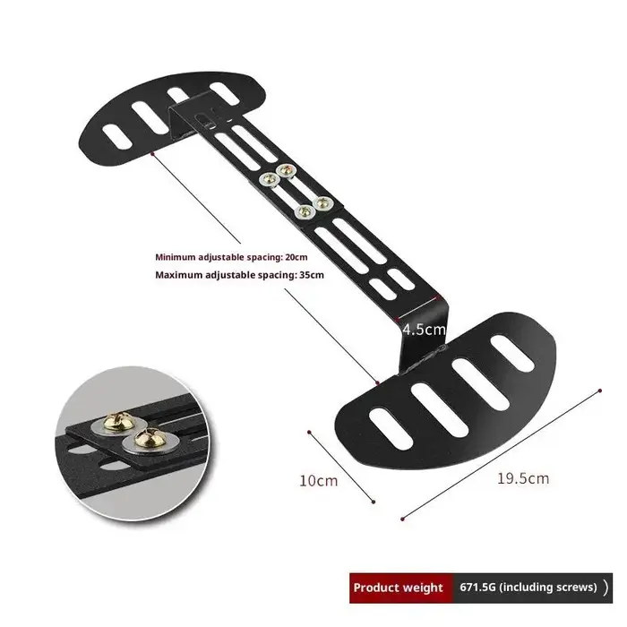 Repose-pieds avant de vélo électrique, 1 pièce, remplacement réglable, robuste, antidérapant, pièces