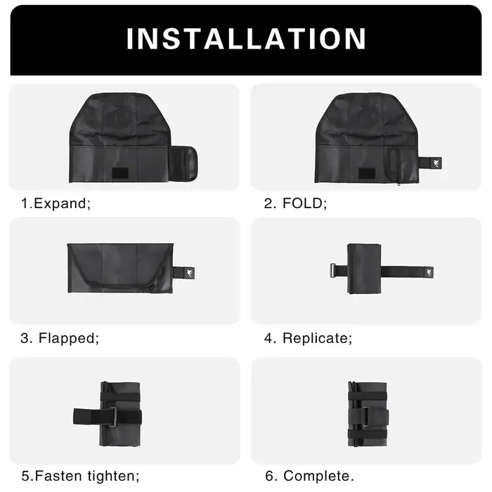 Rhinowalk Vélo Outil Sac Avant Top Tube Cadre Sac De Selle Burrito Pack Pochette