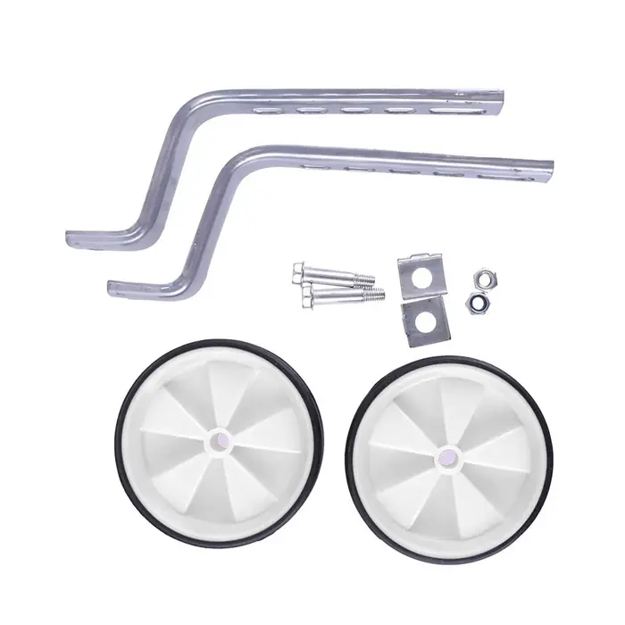 Kit de roues d'apprentissage robustes en acier pour vélos de 12, 14, 16, 18 et 20 pouces