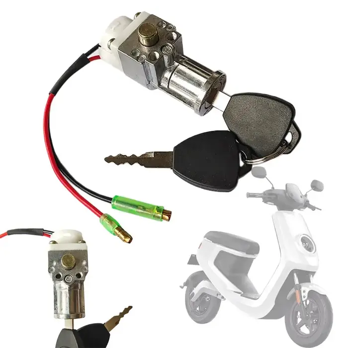 Verrouillage de batterie de vélo électrique avec 2 prédire