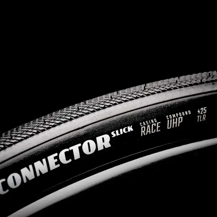 Pneu de vélo Goodyear Gravel Connector Speed/Slick/Inter Race 700 x 40C Tubeless Fold 120TPI Noir/Marron pour Cross