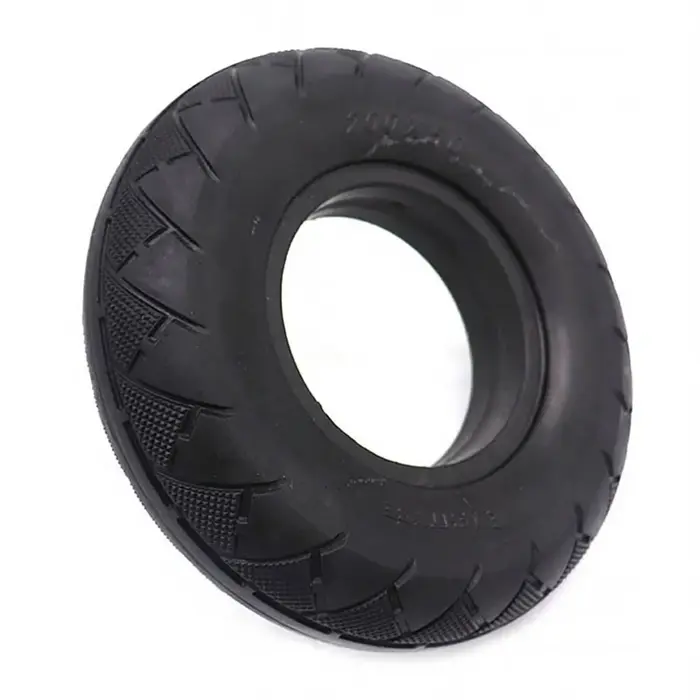 Pneu solide 8 pouces 200X50 en caoutchouc haute élasticité, remplacement pour trottinette électrique, accessoires de cyclisme