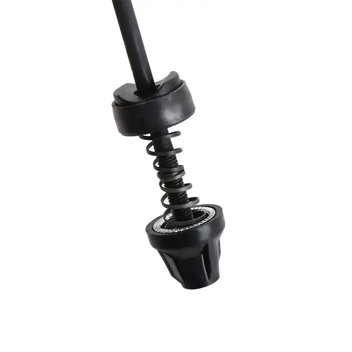 Levier de dégagement rapide en métal 17.5cm noir vélo avant