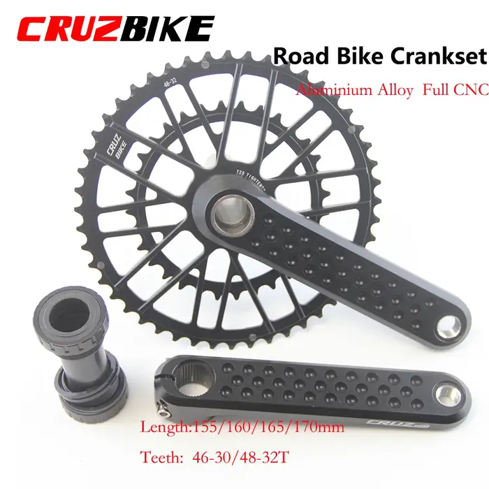 Pédalier de vélo de route CRUZbike 155/160/165/170 mm
