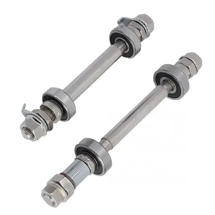 Essieu de moyeu de roue de vélo 14CM 18CM