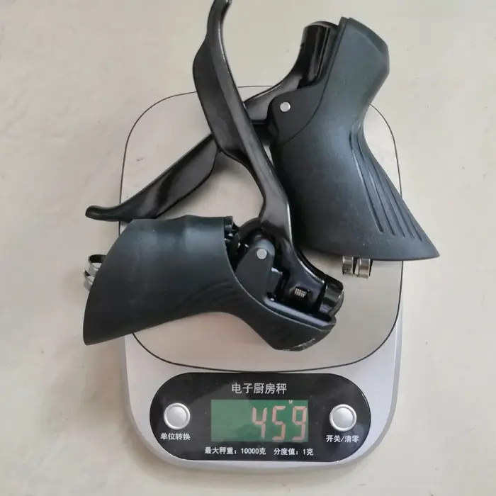 Manettes de vitesse pour vélo de route en alliage compatible Shimano 8S 9S 10S avec mécanisme de verrouillage et capot antidérapant pour 20 vitesses
