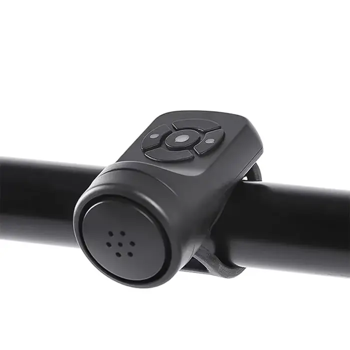 Sonnette électrique rechargeable par USB pour vélo, klaxon de moto, 4 modes, sonnette de vélo de mon
