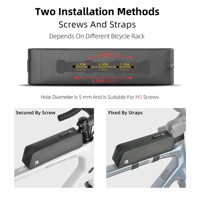 Rhinowalk – sac de Tube supérieur de vélo