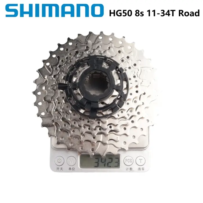 Shimano Cassette de vélo de route HG50 8 vitesses 11-28T 12-25T 11-30T 11-32T 11-34T CS