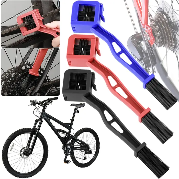 Brosse de nettoyage de chaîne de vélo