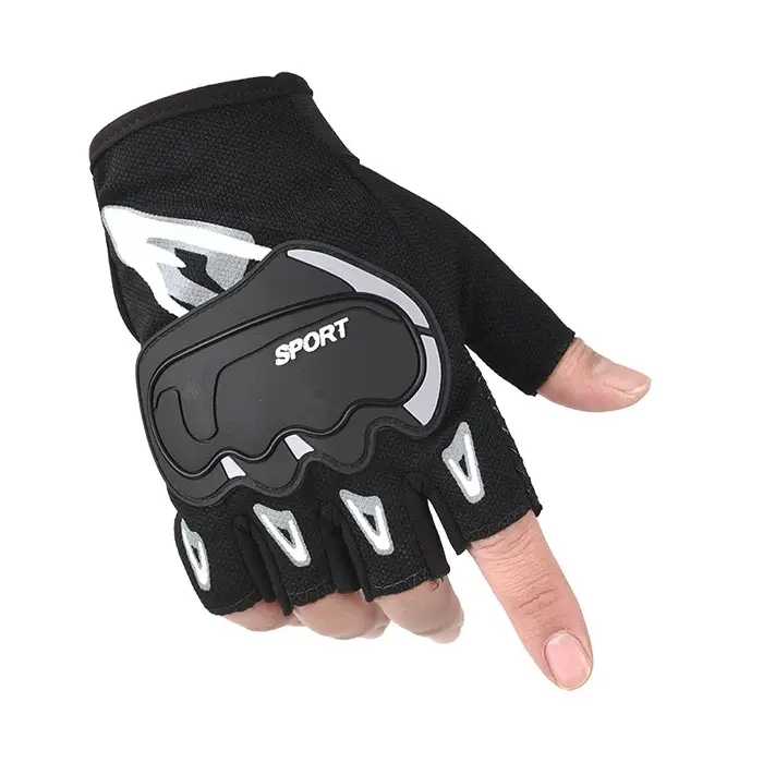 Gants de sport demi-doigts unisexes